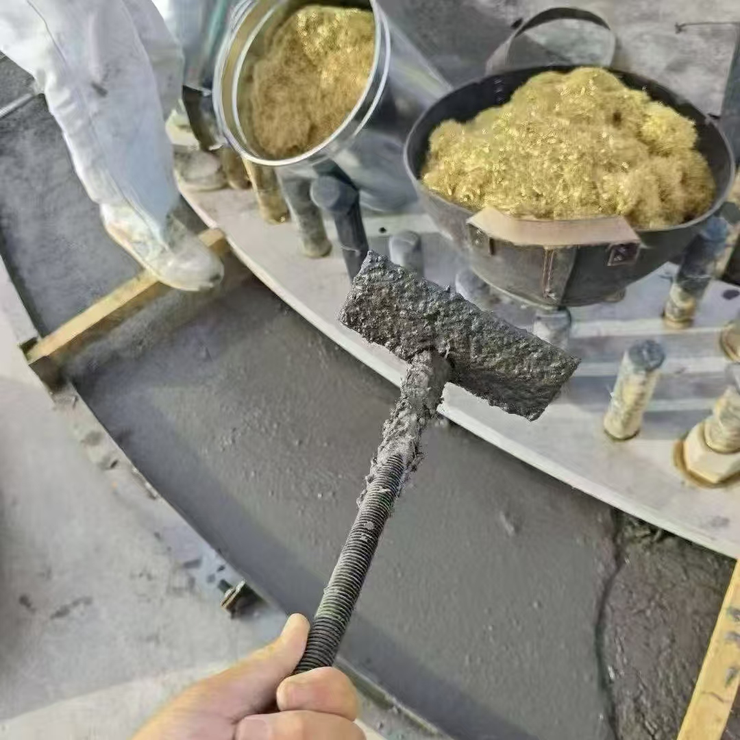 滨州C120钢纤维高强无收灌浆料 轧机压缩机汽轮机发电机锻压设备底座灌浆材料